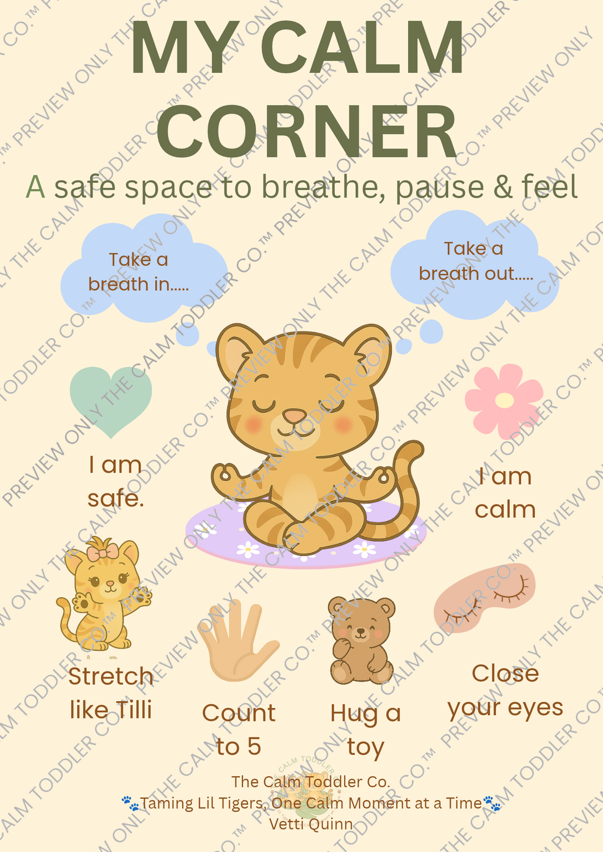 Calm Classroom Kit – Early Learning & Emotional Support