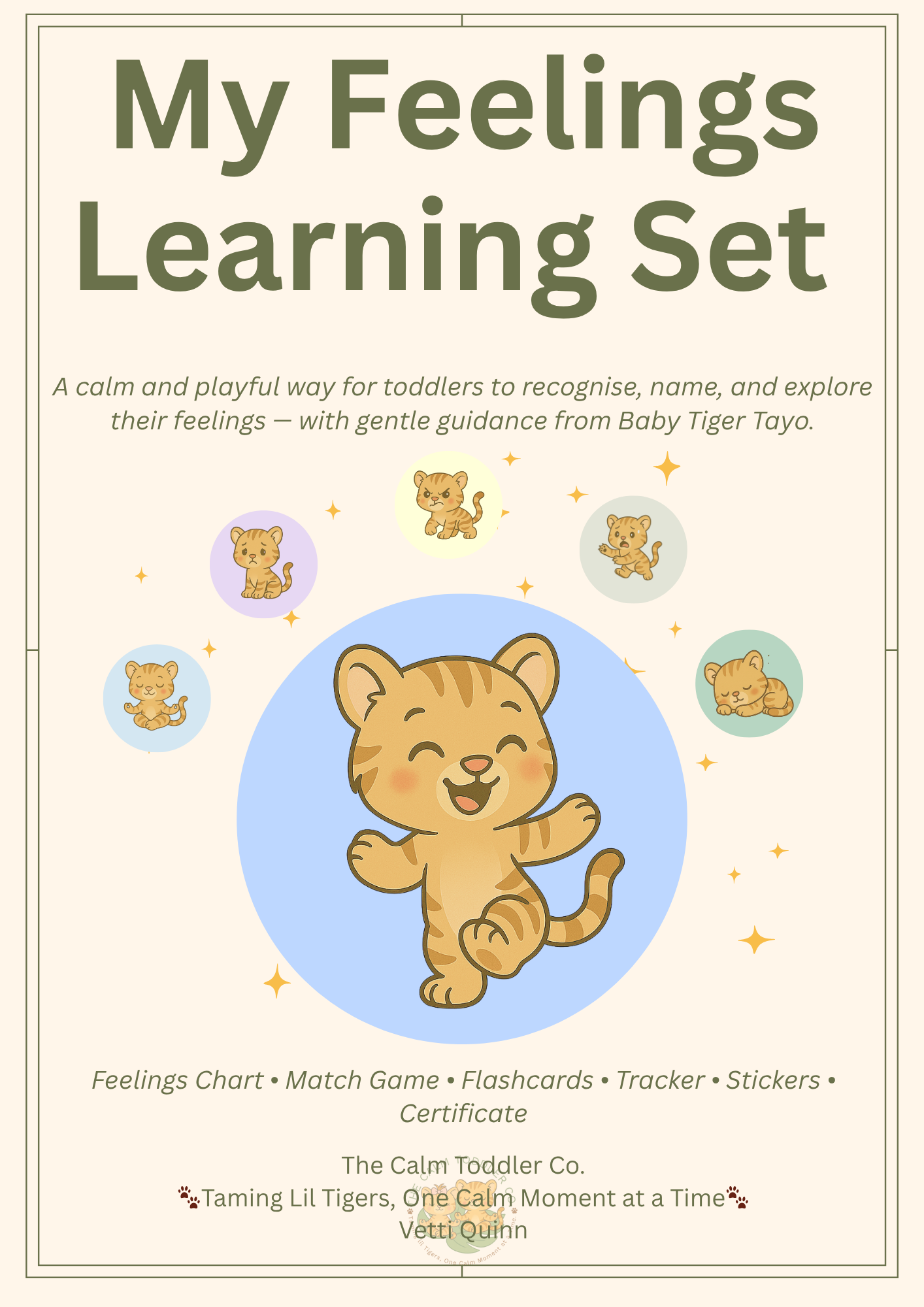 The Calm Toddler Starter Set – Complete Routine & Emotional Learning Bundle | The Calm Toddler Co.