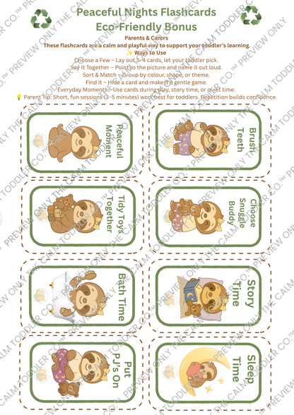 Peaceful Nights Sleep Guide Bundle – Boy & Girl Versions