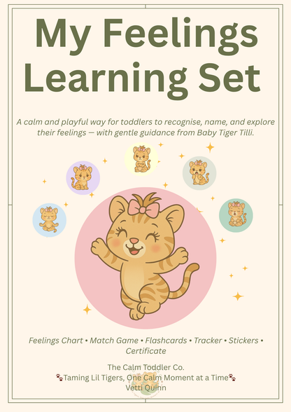 My Feelings Learning Set | Tilli & Tayo Bundle