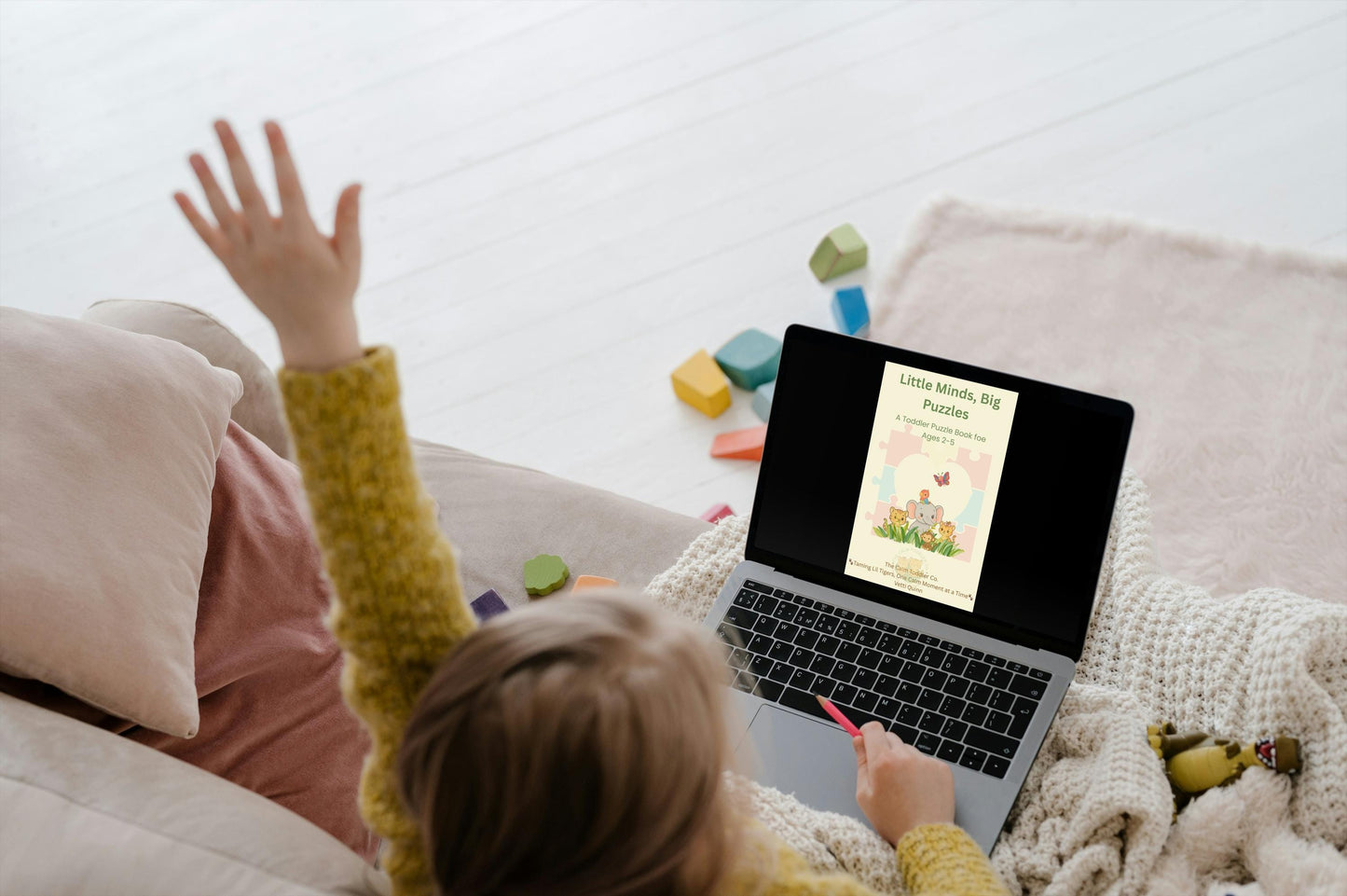 Little Minds, Big Puzzles – Toddler Puzzle Activity Bundle | The Calm Toddler Co.