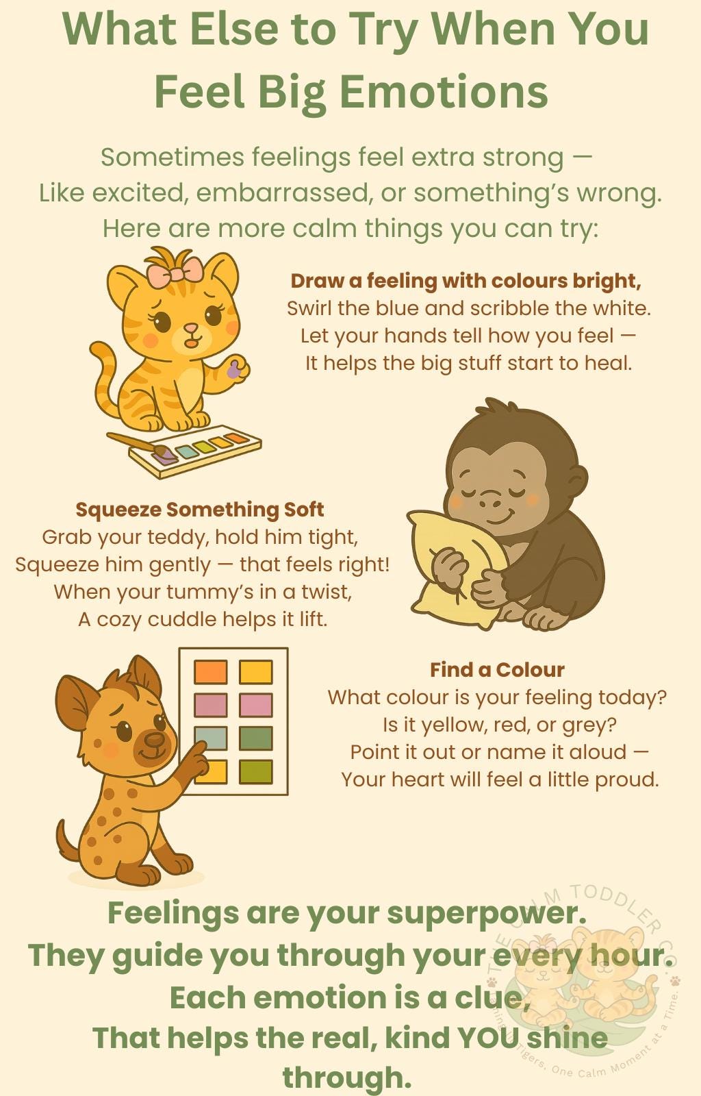 Toddler Emotions – Volume 3 (Jungle Animals) Bundle | The Calm Toddler Co.