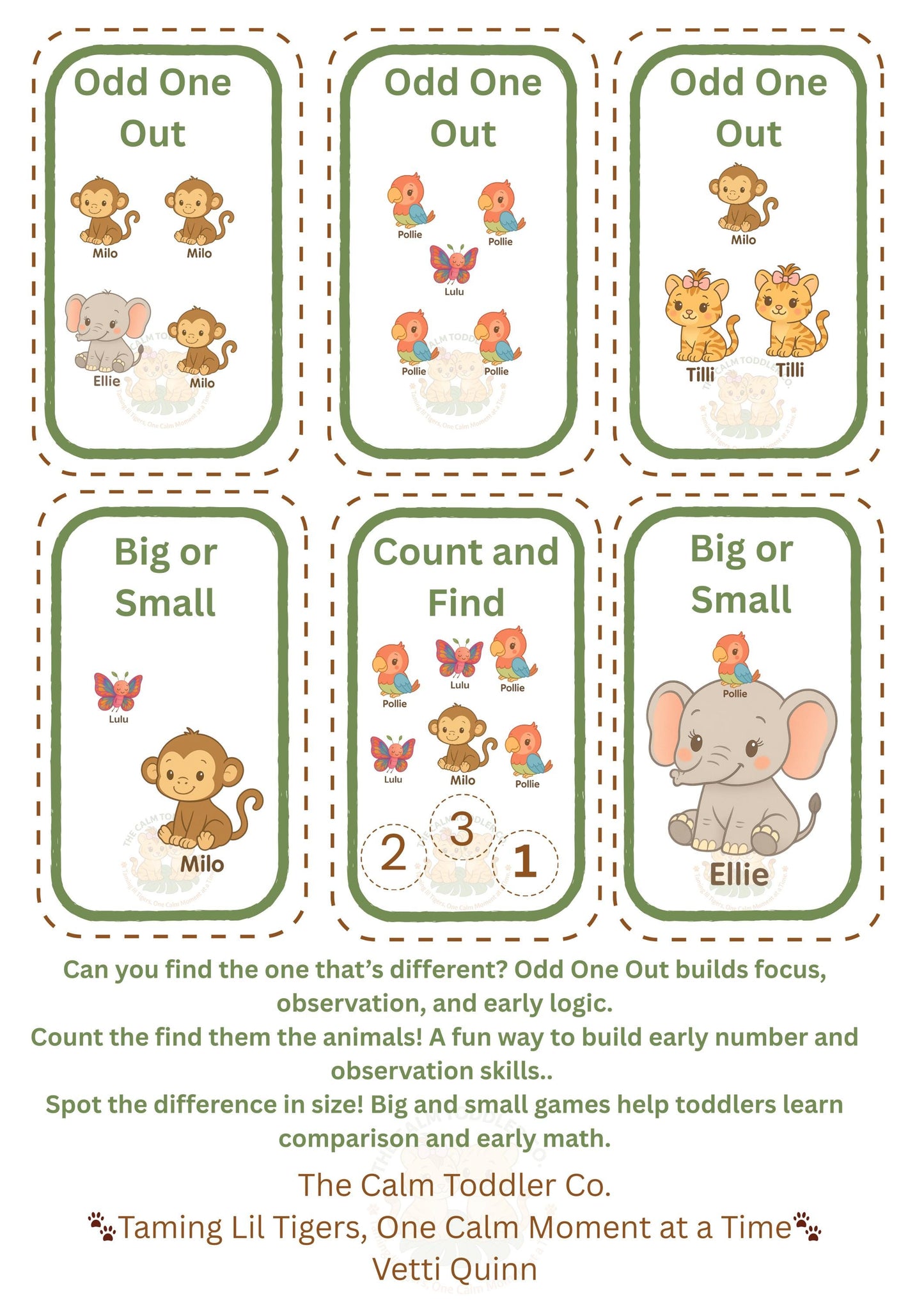 Early Learning Deluxe Bundle – Colours, Shapes & Puzzles | The Calm Toddler Co.