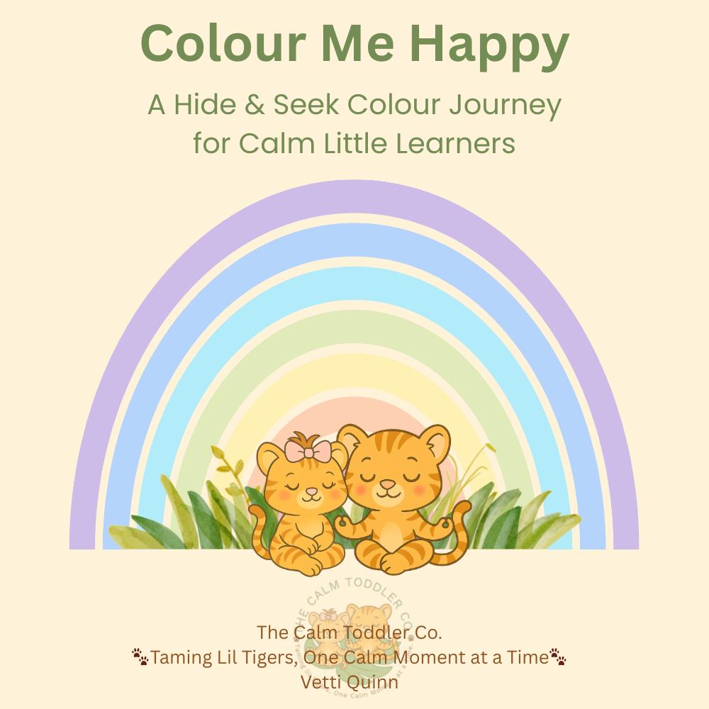 Colour Me Happy – Toddler Colour Learning Bundle | The Calm Toddler Co..