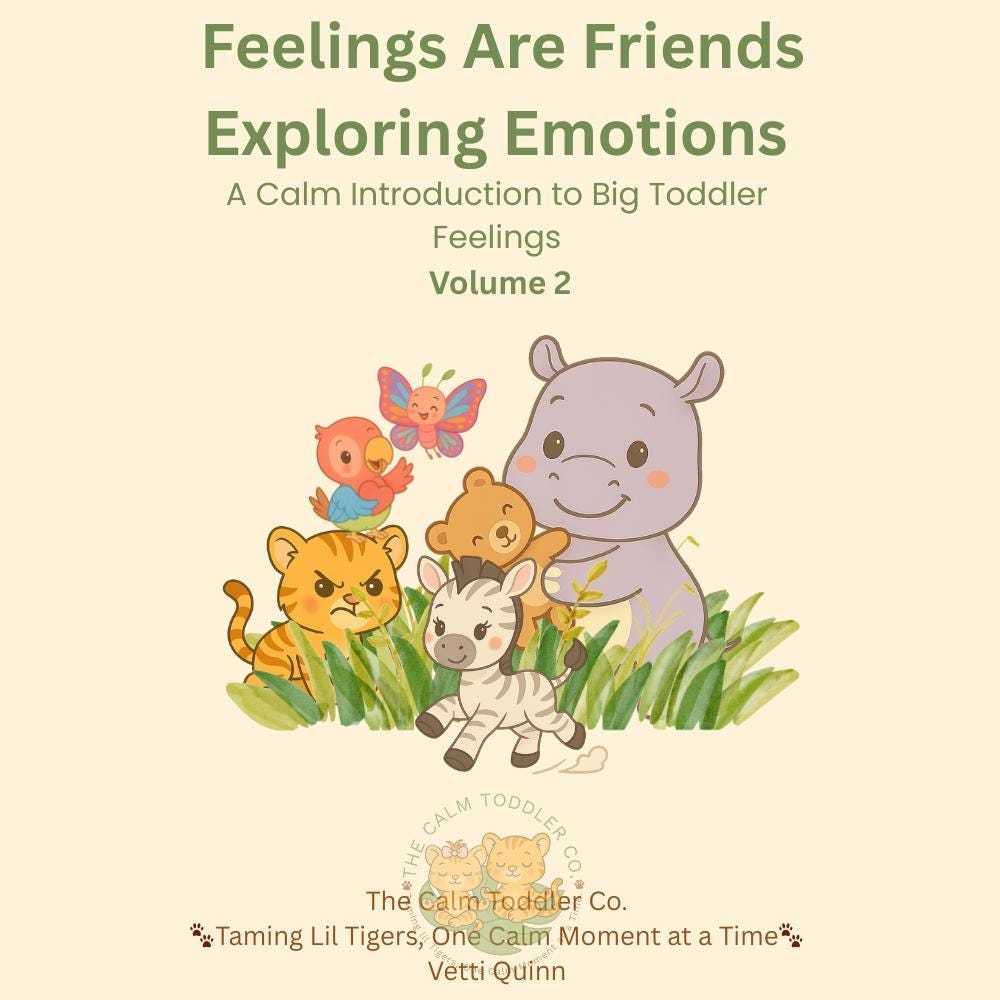Toddler Emotions – Volume 2 (Jungle Animals) Bundle | The Calm Toddler Co.
