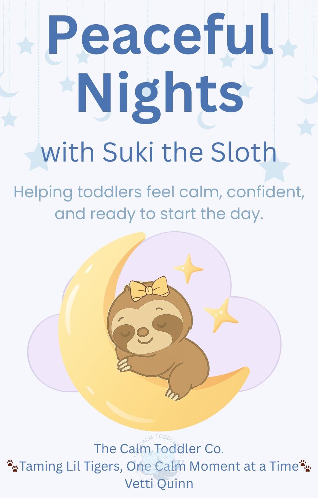 Peaceful Nights Sleep Guide – Toddler Bedtime Routine Bundle (Boy & Girl Versions) | The Calm Toddler Co.