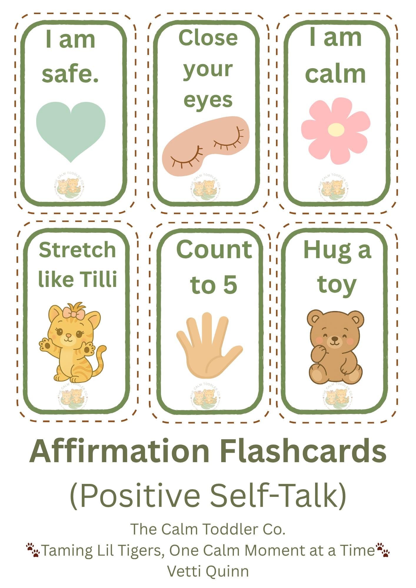 My Calm Corner – Toddler Emotional Regulation Bundle (Tilli Girl Version) | The Calm Toddler Co.