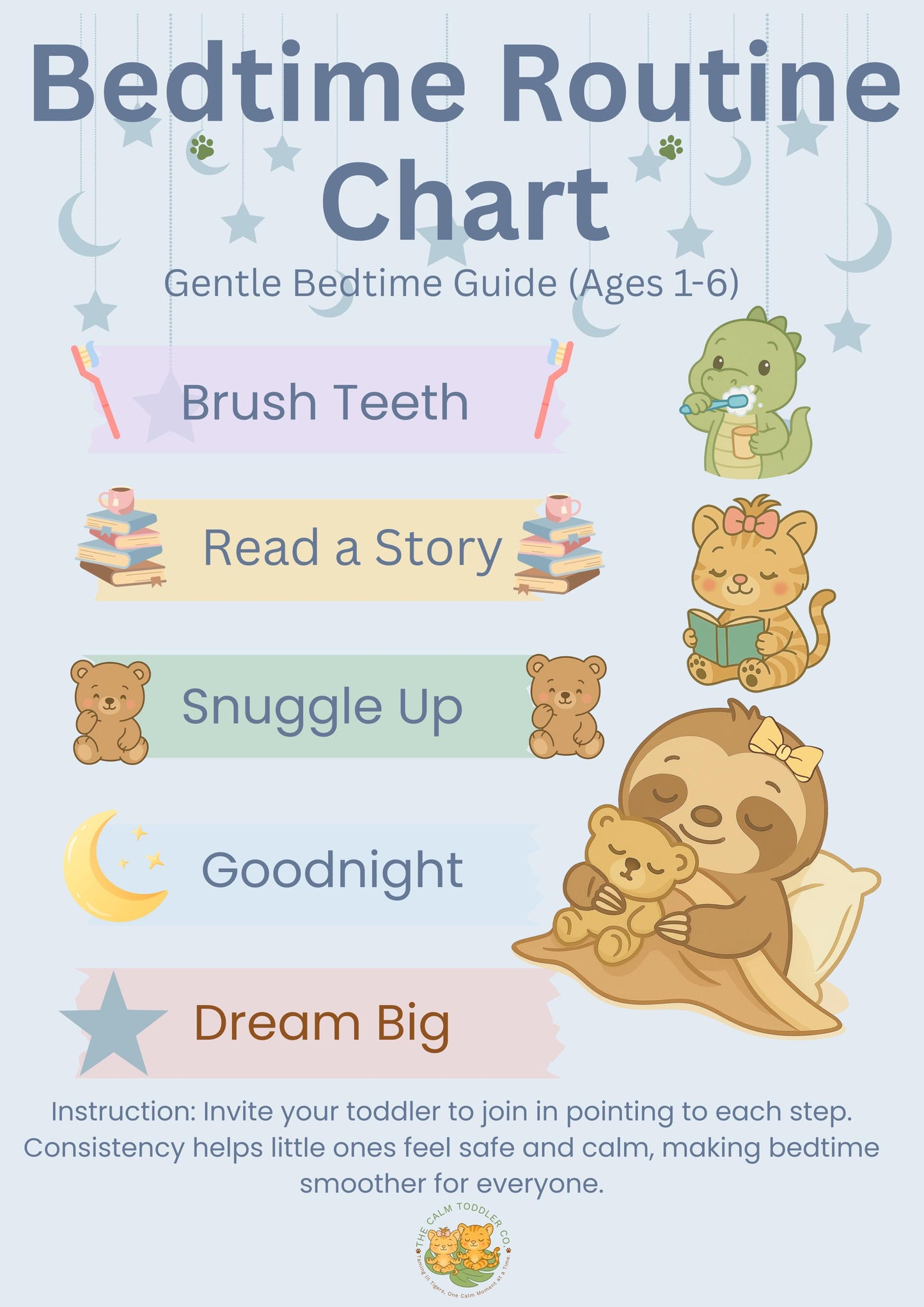 Calm Toddler Deluxe Bundle – Morning, Night & Calm Corner (Tilli & Suki Girl Versions) | The Calm Toddler Co.