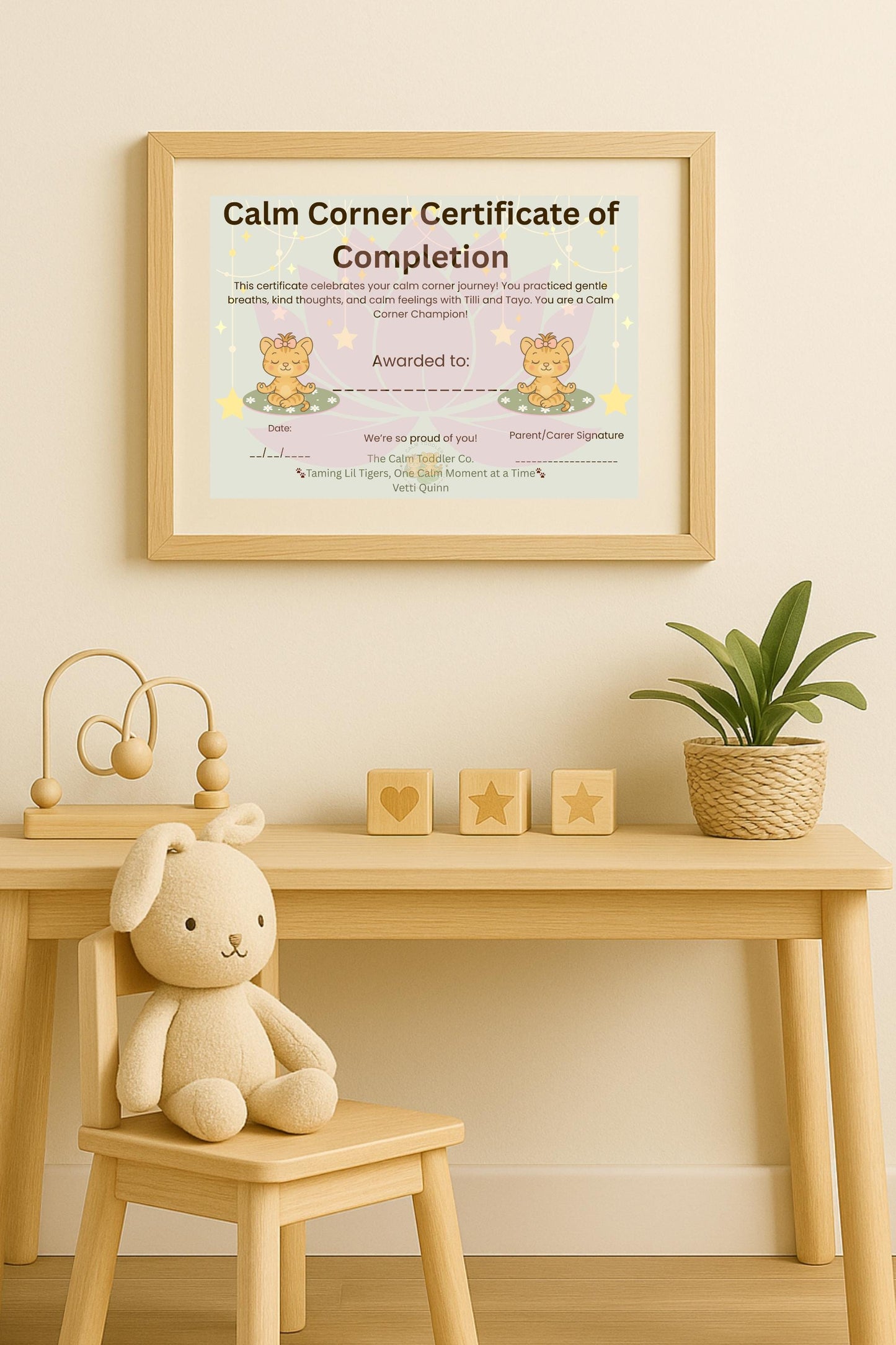 Calm Toddler Deluxe Bundle – Morning, Night & Calm Corner (Tilli & Suki Girl Versions) | The Calm Toddler Co.