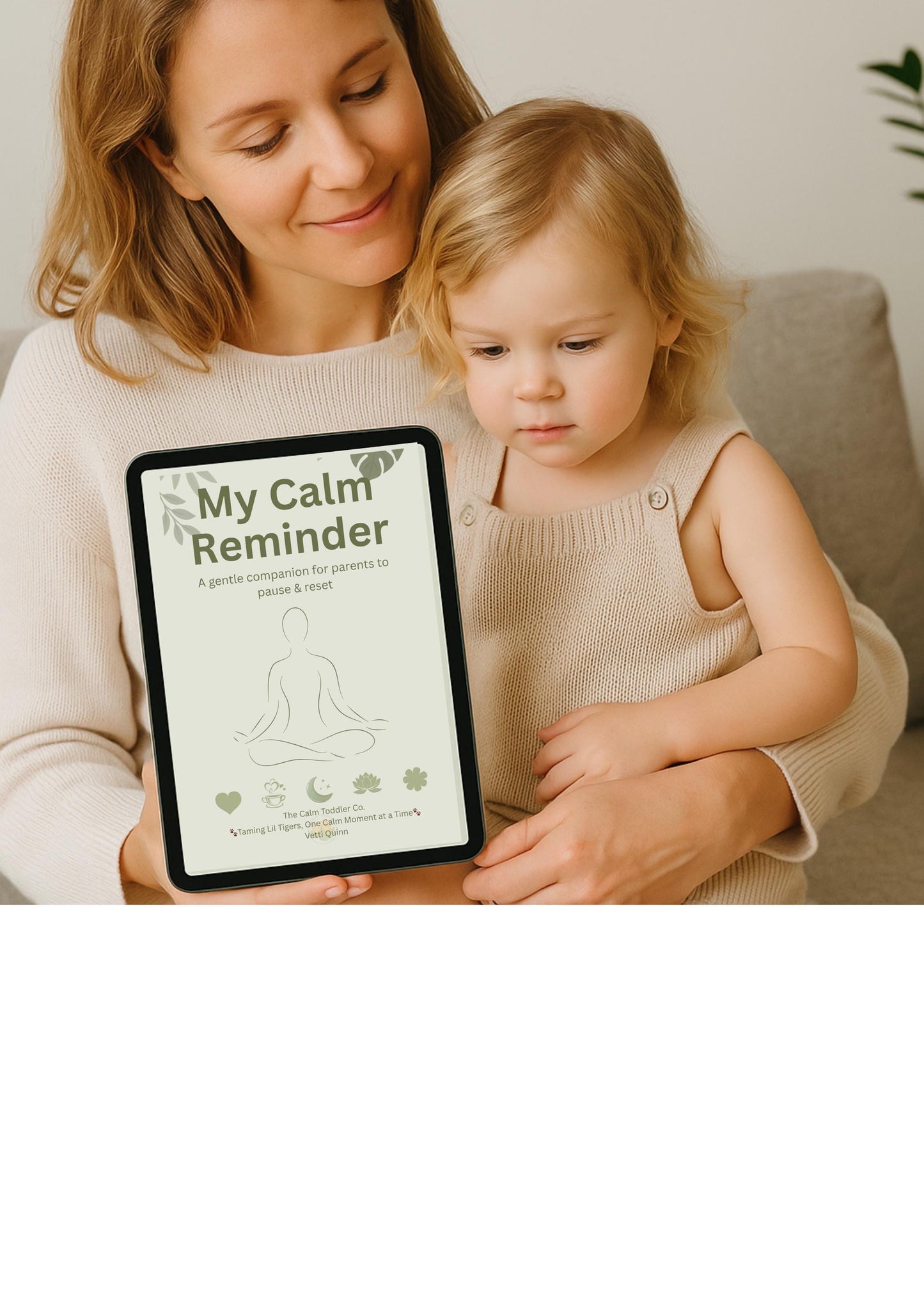 My Calm Reminder – Parent Support Bundle | The Calm Toddler Co.