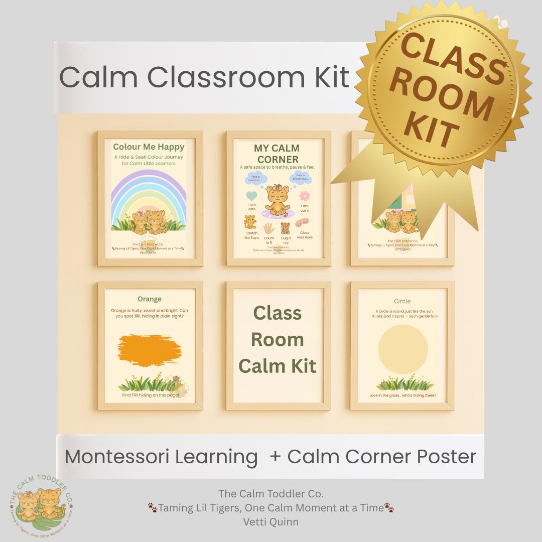 Calm Classroom Kit – Early Learning & Emotional Support Bundle | The Calm Toddler Co.