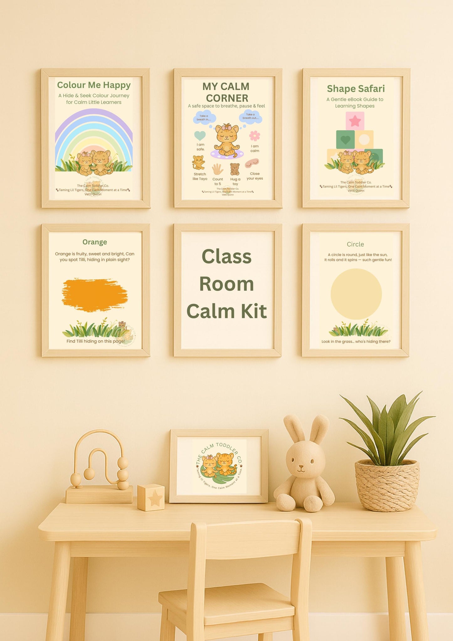 Calm Classroom Kit – Early Learning & Emotional Support Bundle | The Calm Toddler Co.