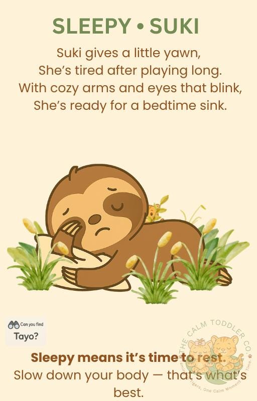 Feelings & Calm Pack – Toddler Emotional Learning Bundle (Tayo Boy Version) | The Calm Toddler Co.