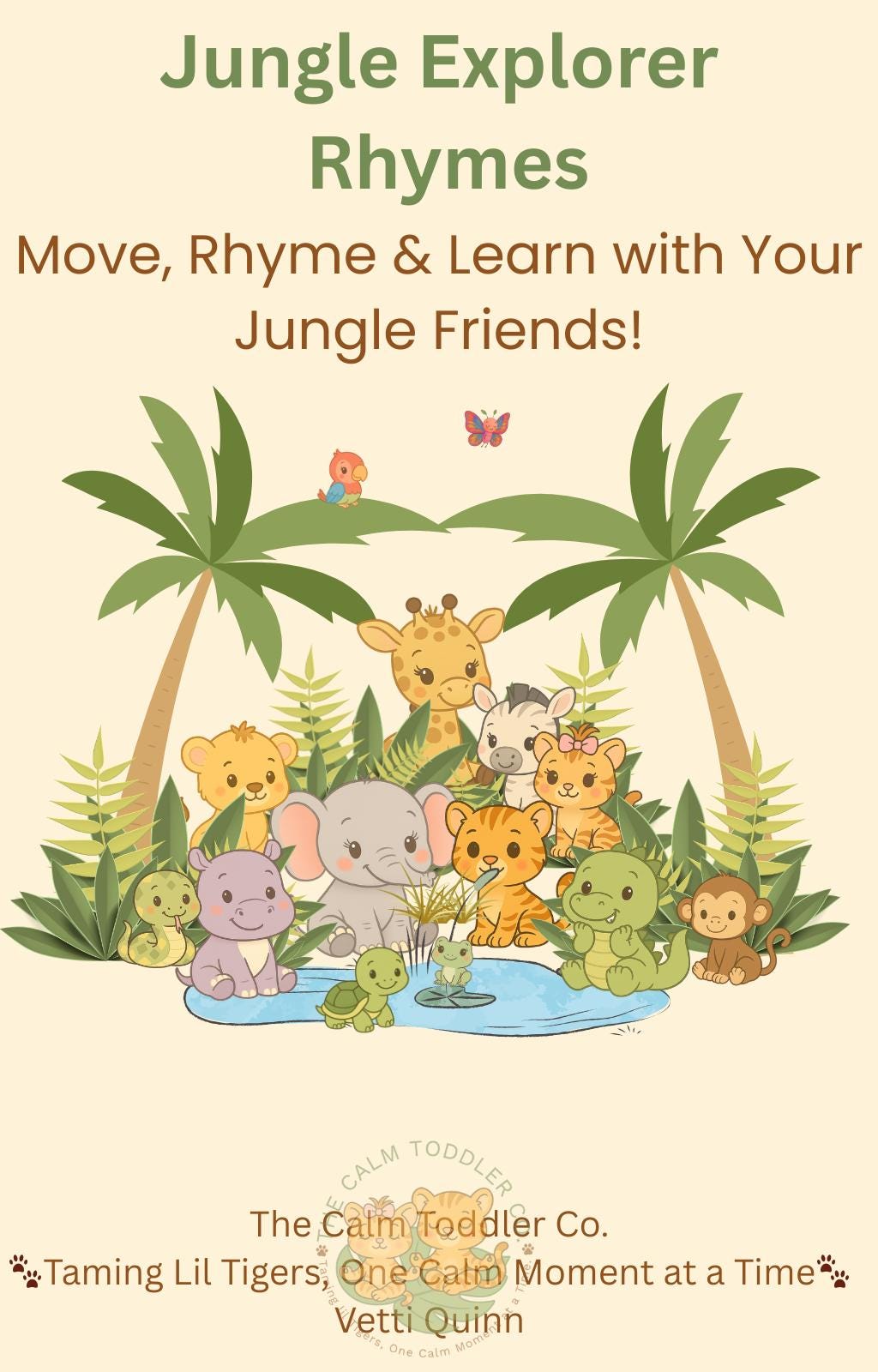 Jungle Learning Collection – Animal Learning & Emotional Development Bundle | The Calm Toddler Co.