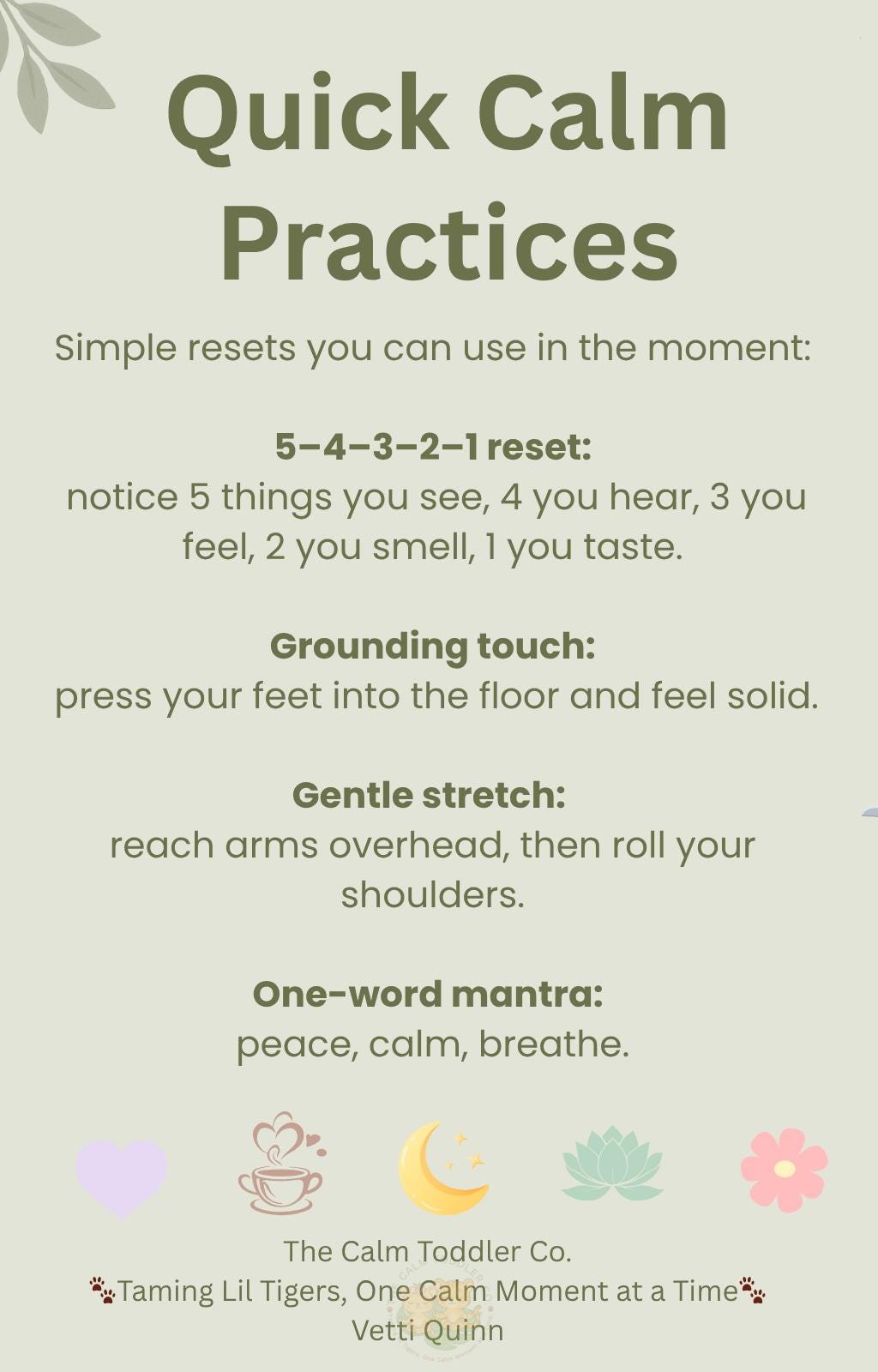 Calm Family Routine Bundle – Parent & Toddler Routine Support | The Calm Toddler Co.
