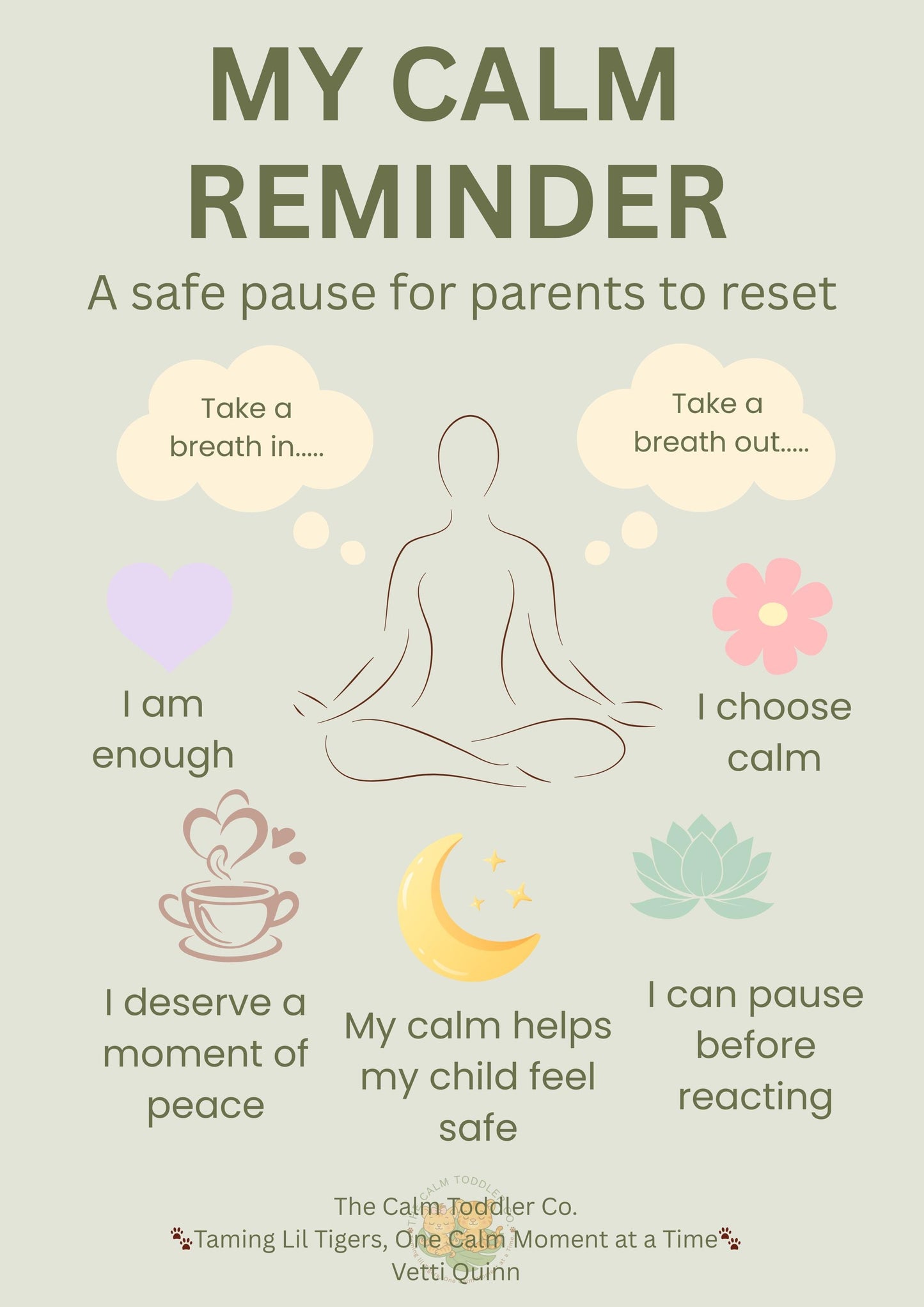 Calm Family Routine Bundle – Parent & Toddler Routine Support | The Calm Toddler Co.