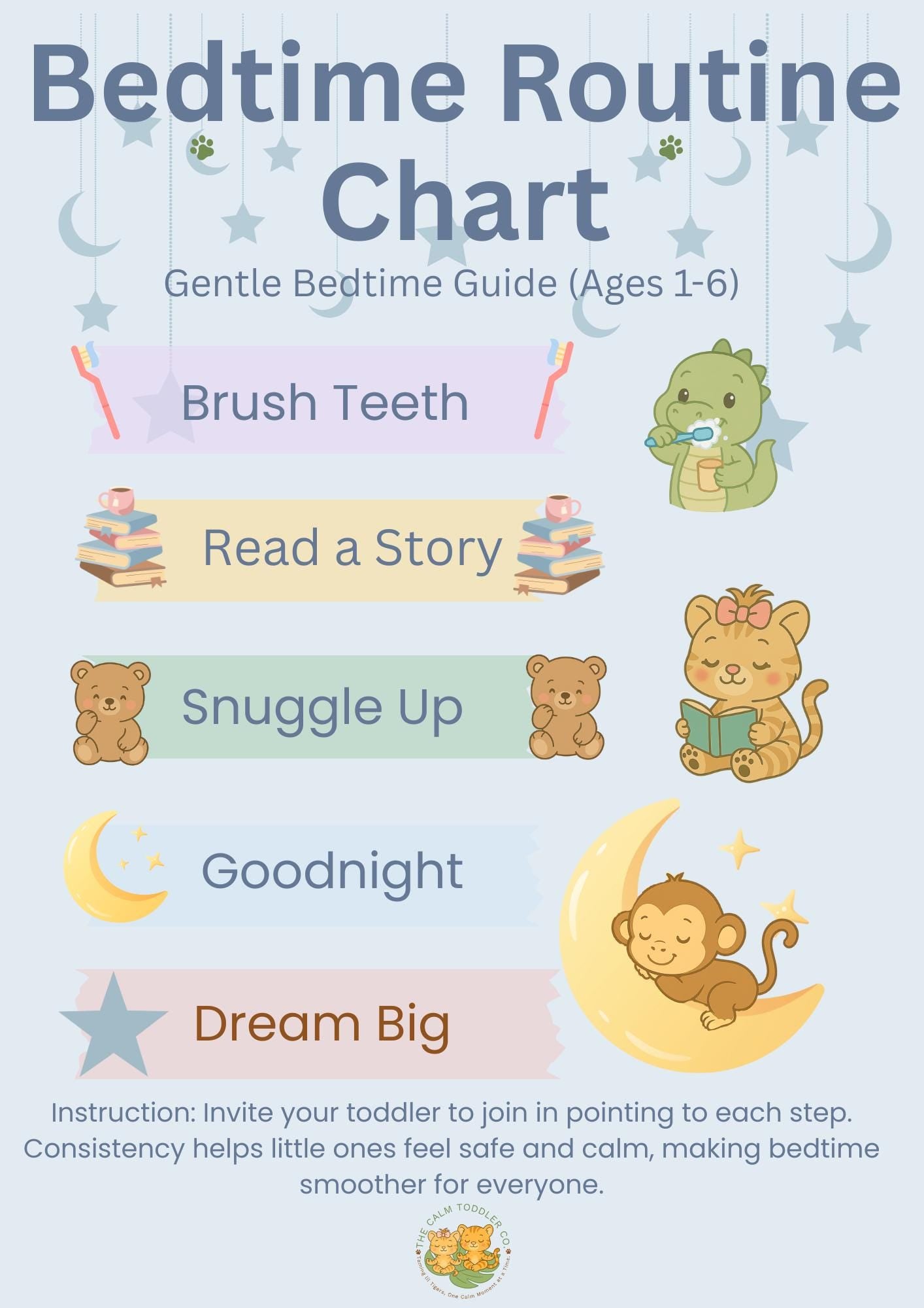 Calm Family Routine Bundle – Parent & Toddler Routine Support | The Calm Toddler Co.