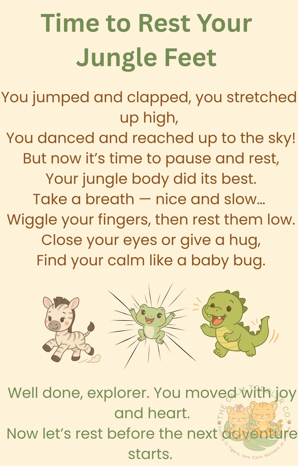 Jungle Rhymes – Toddler Learning Bundle | The Calm Toddler Co.
