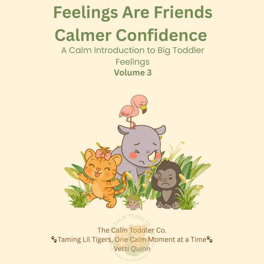 Toddler Emotions – Volume 3 (Jungle Animals) Bundle | The Calm Toddler Co.