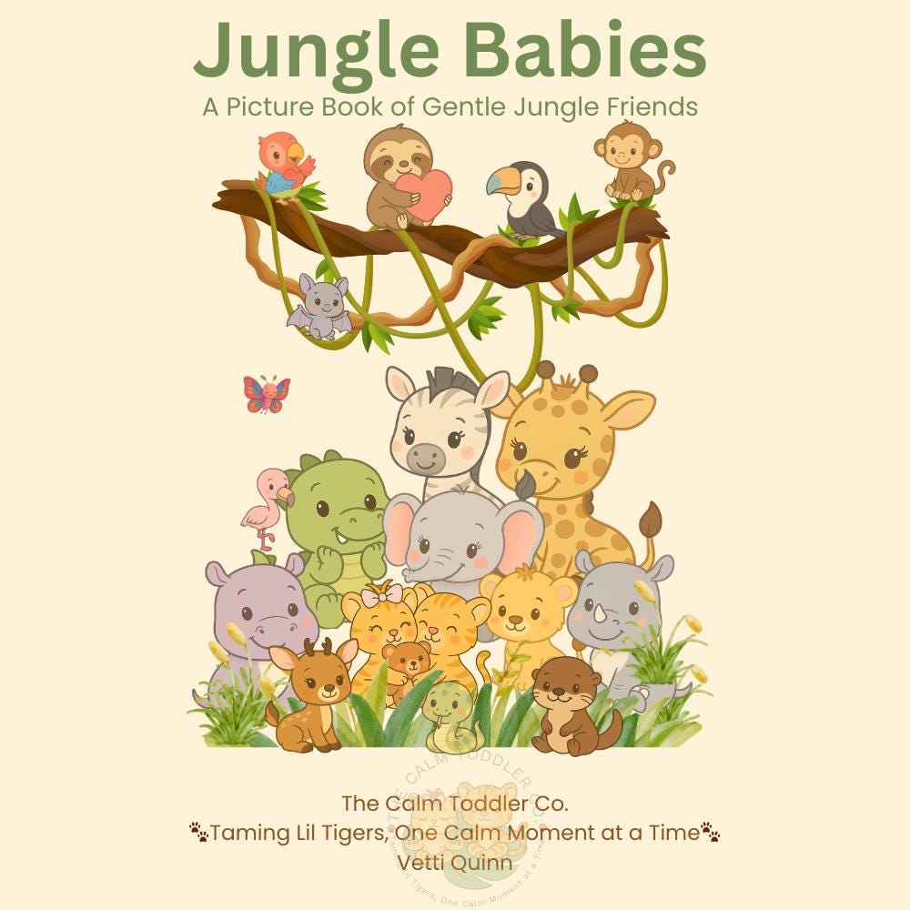 Jungle Babies – Animal Learning & Exploration Bundle | The Calm Toddler Co.