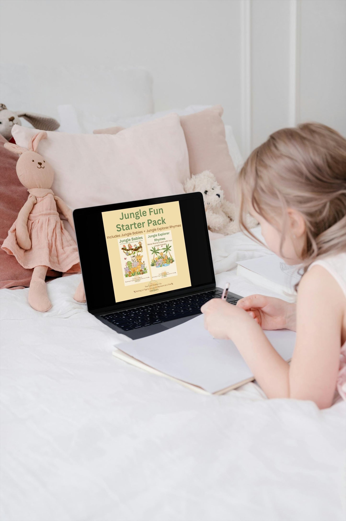 Jungle Explorer – Learning & Action Words Bundle | The Calm Toddler Co.