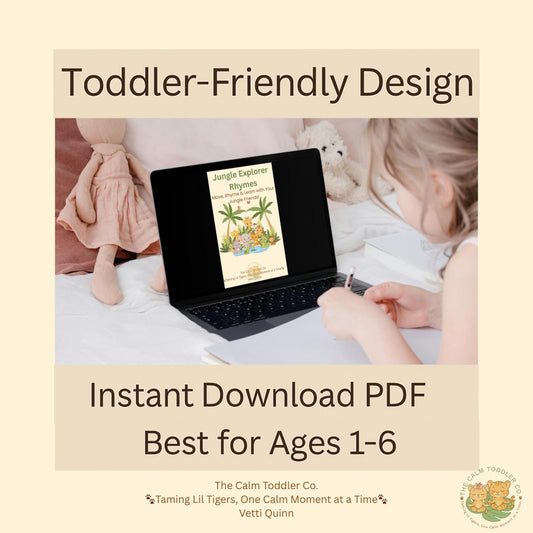 Jungle Rhymes – Toddler Learning Bundle | The Calm Toddler Co.