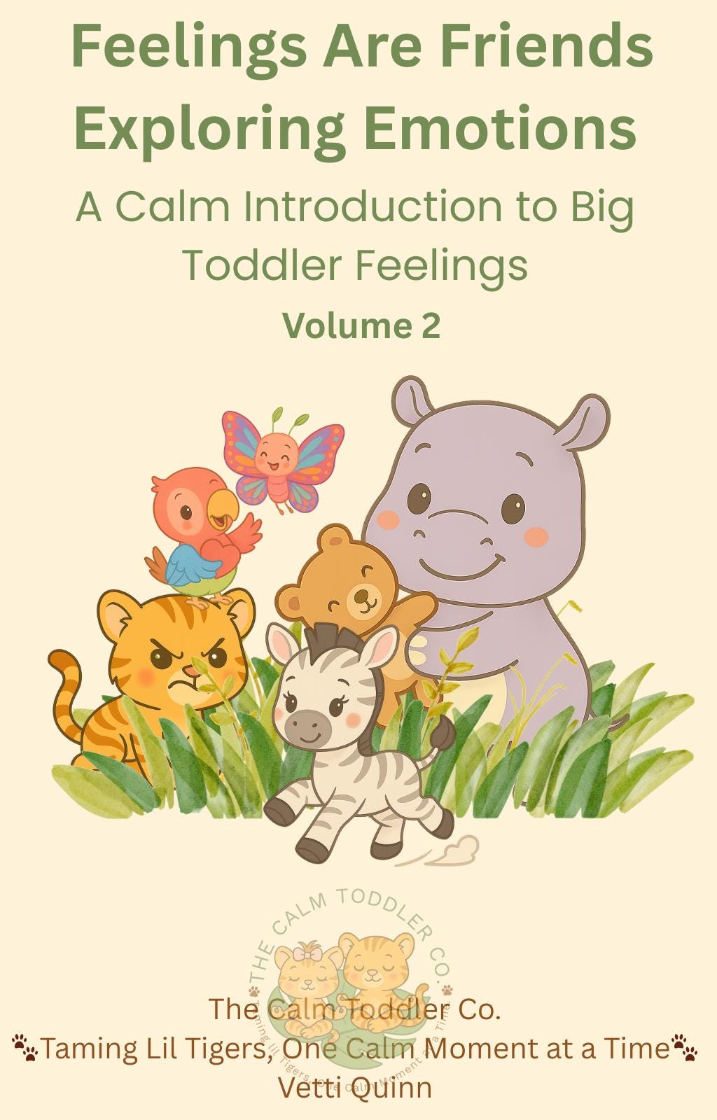 Jungle Emotions Deluxe Bundle – Toddler Emotional Learning (Volumes 1–3) | The Calm Toddler Co.