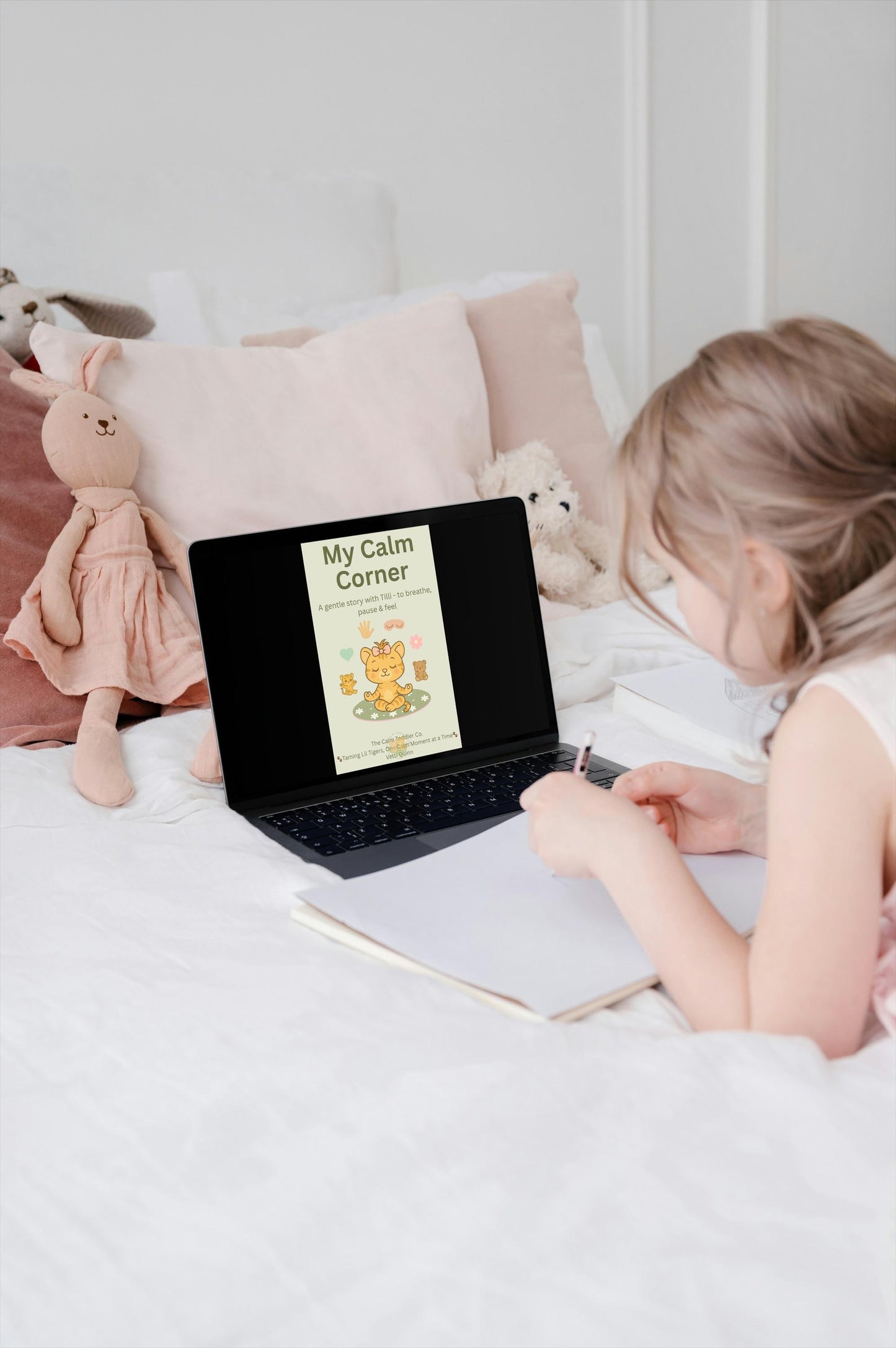 My Calm Corner – Toddler Emotional Regulation Bundle (Tilli Girl Version) | The Calm Toddler Co.