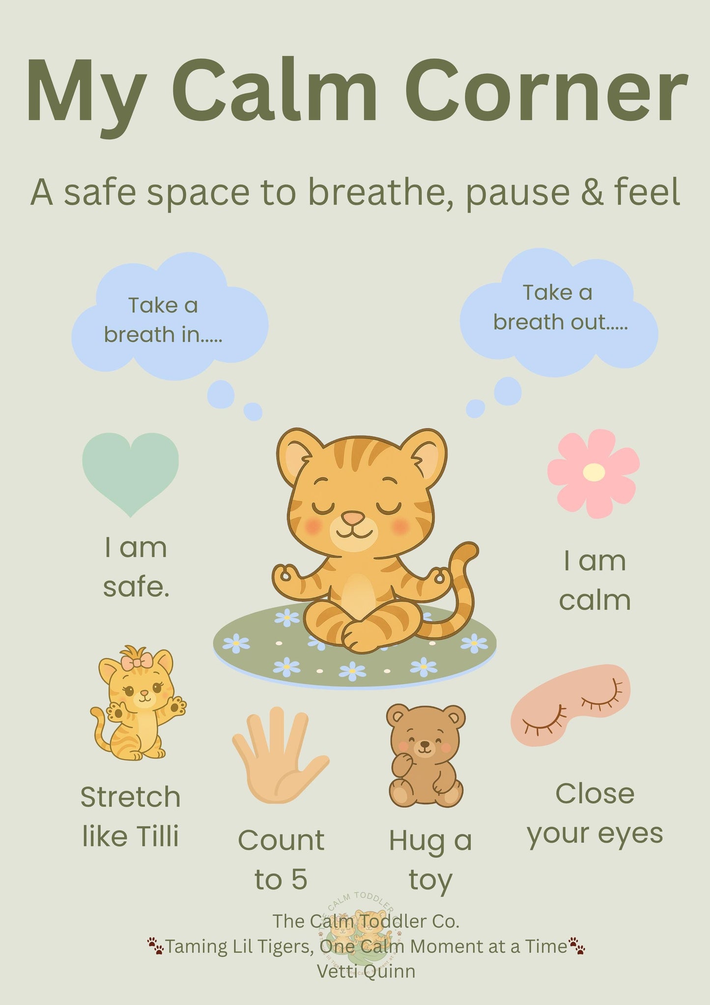 The Calm Toddler Starter Set – Complete Routine & Emotional Learning Bundle | The Calm Toddler Co.