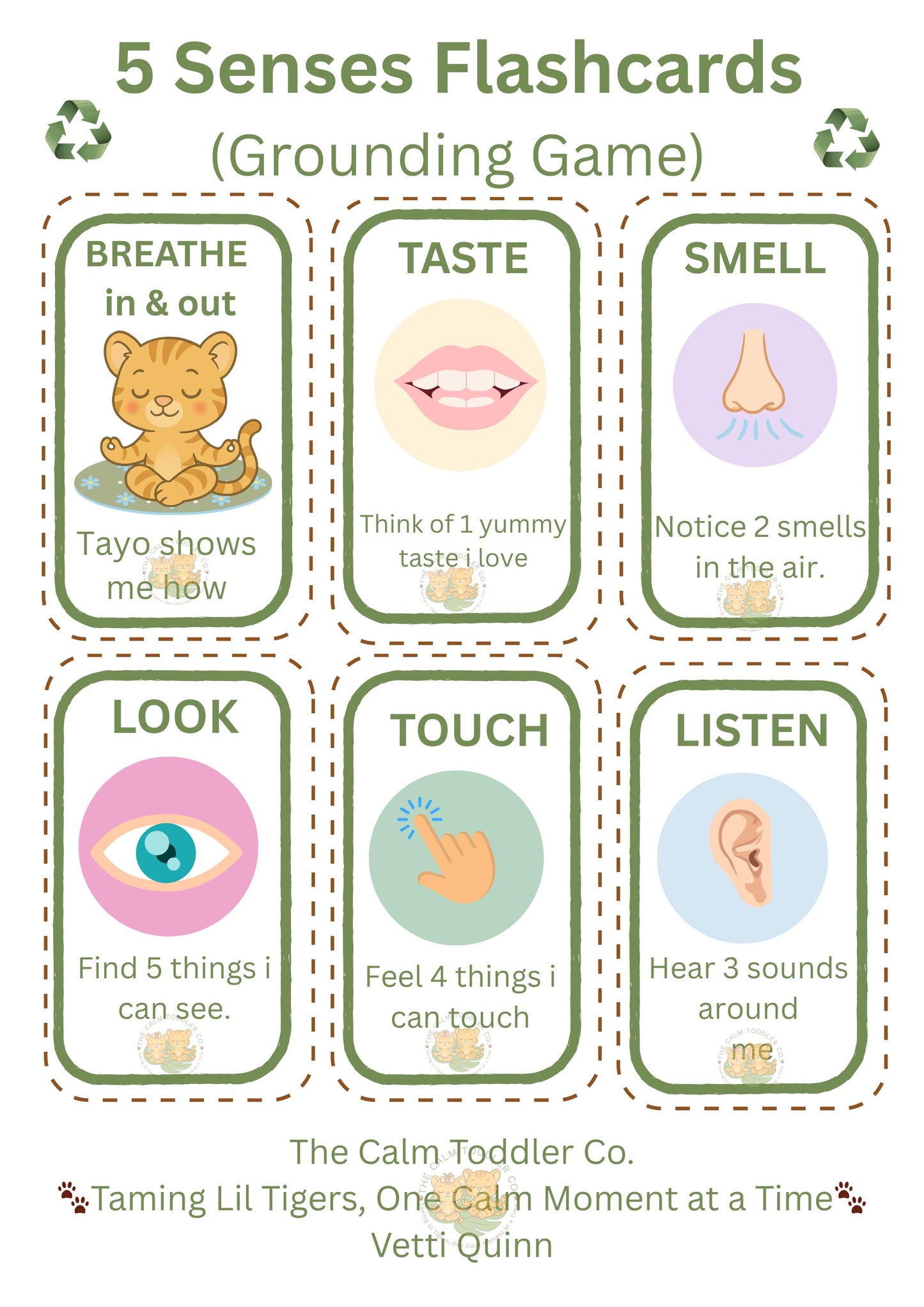 My Calm Corner – Toddler Emotional Regulation Bundle (Tayo Boy Version) | The Calm Toddler Co.