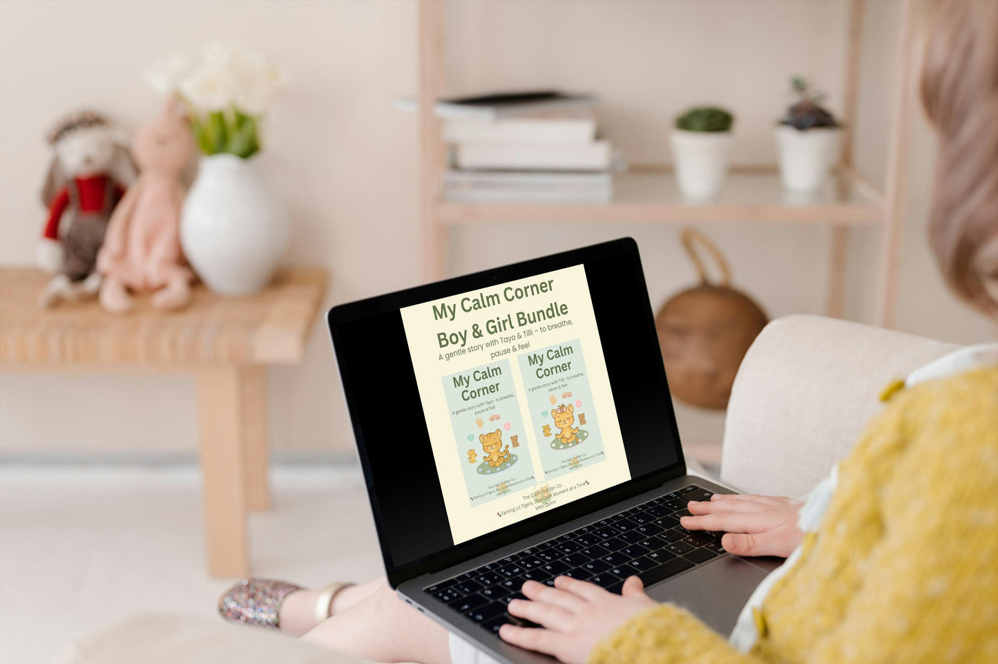My Calm Corner – Toddler Emotional Regulation Bundle (Tilli & Tayo Versions) | The Calm Toddler Co.