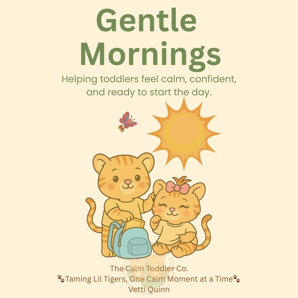 Toddler Routine & Calm Corner Bundle – Gentle Morning & Emotional Learning (Tilli Girl Version) | The Calm Toddler Co.
