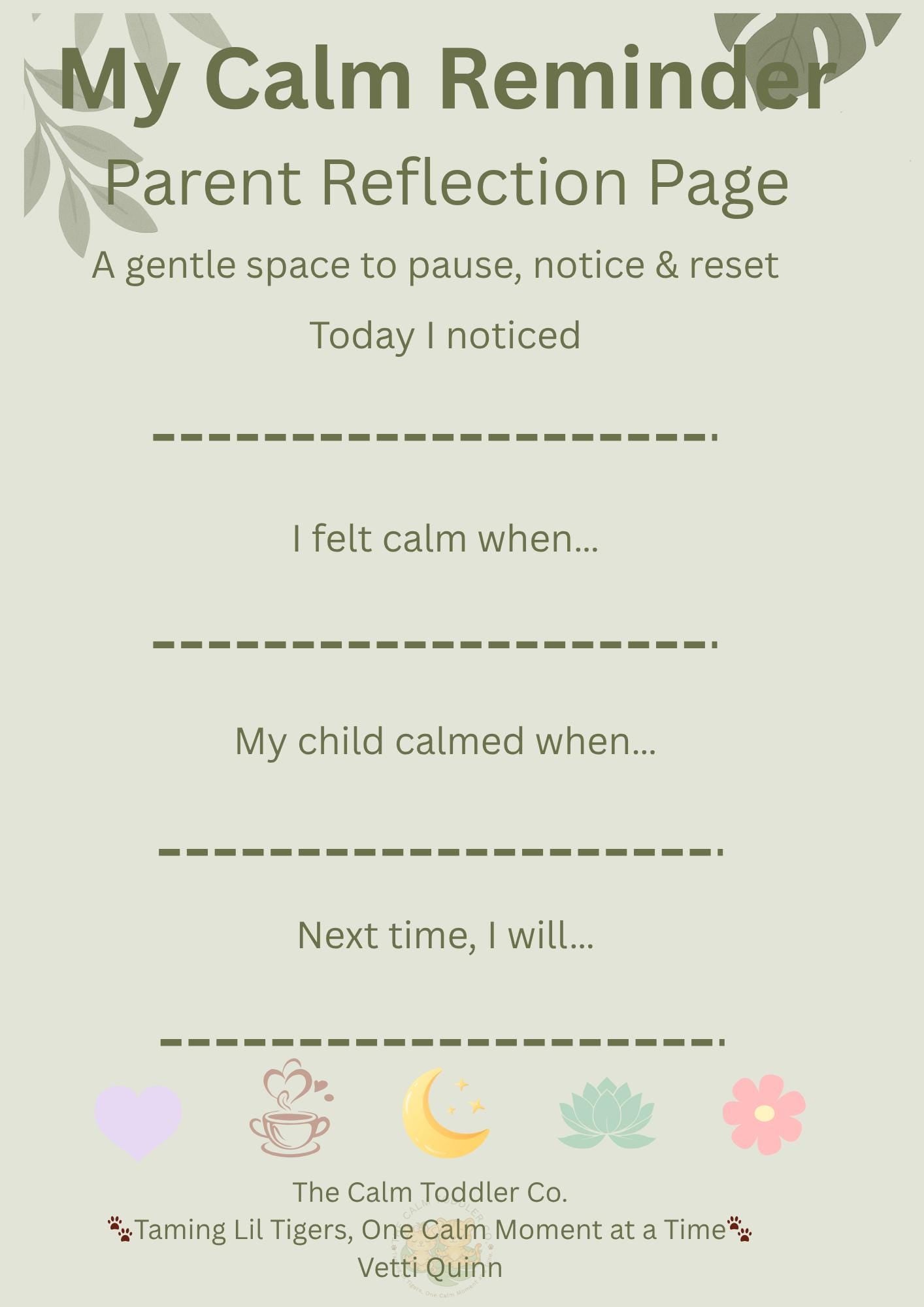 The Calm Toddler Starter Set – Complete Routine & Emotional Learning Bundle | The Calm Toddler Co.
