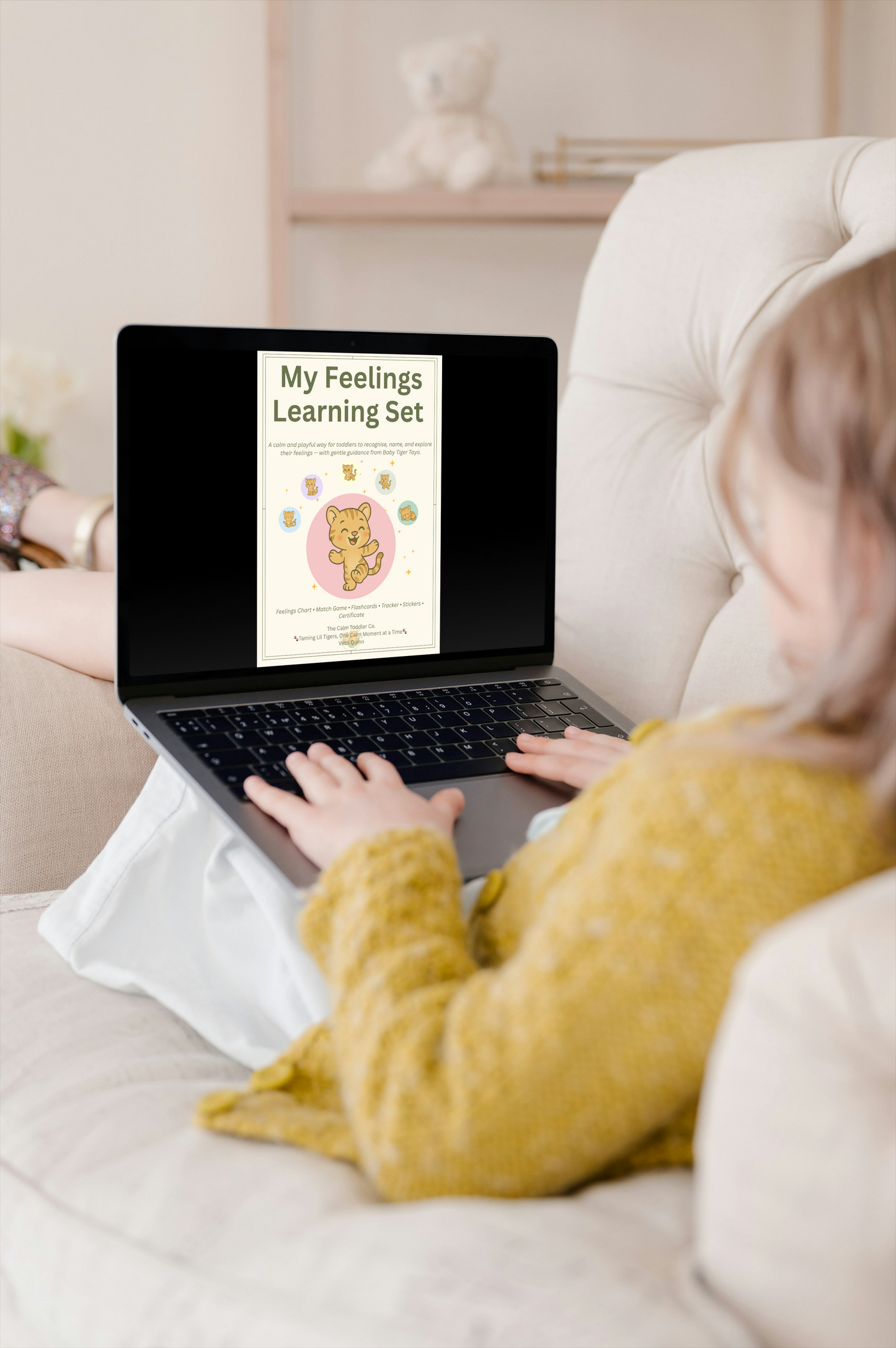 My Feelings Learning Set – Toddler Emotional Learning Bundle (Tayo Boy Version) | The Calm Toddler Co.